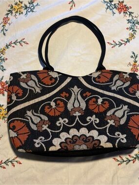 Atenti Granada Deco Tapestry Tote Bag Boho Vintage Style
